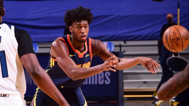 昔日榜眼秀已无未来？曝勇士下赛季或将下放怀斯曼